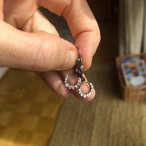 Crystal Clasp Earrings